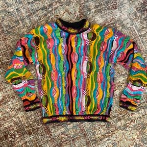 Coogi vintage colorful Australian wool sweater
